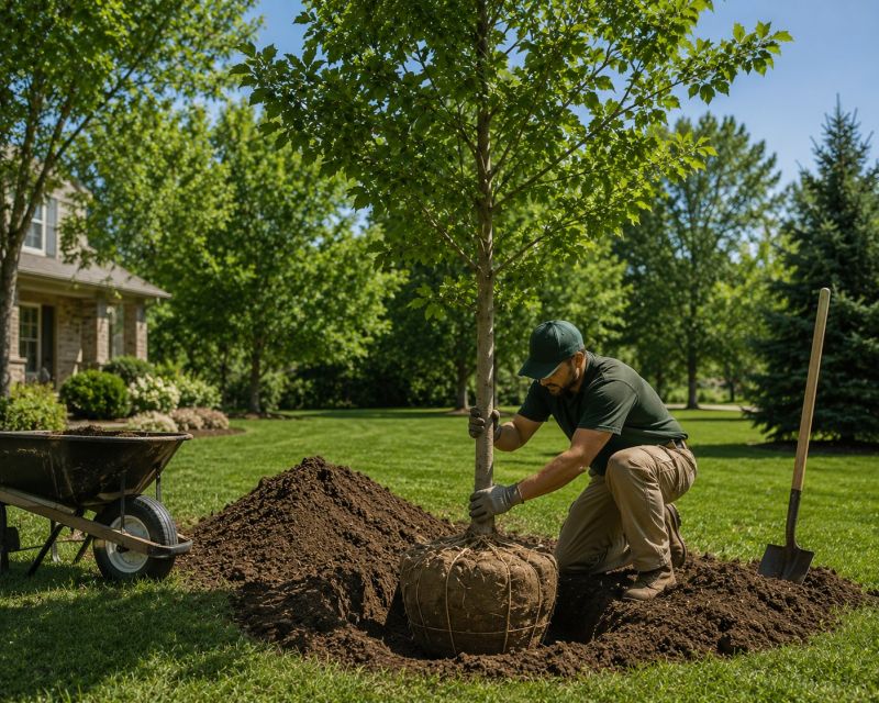 Apple Tree Planting in Honolulu, HI
