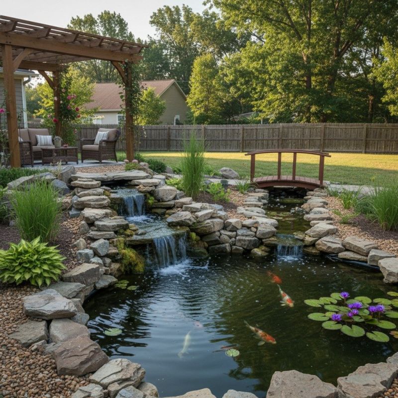 Pond Waterfall Installation in Honolulu, HI